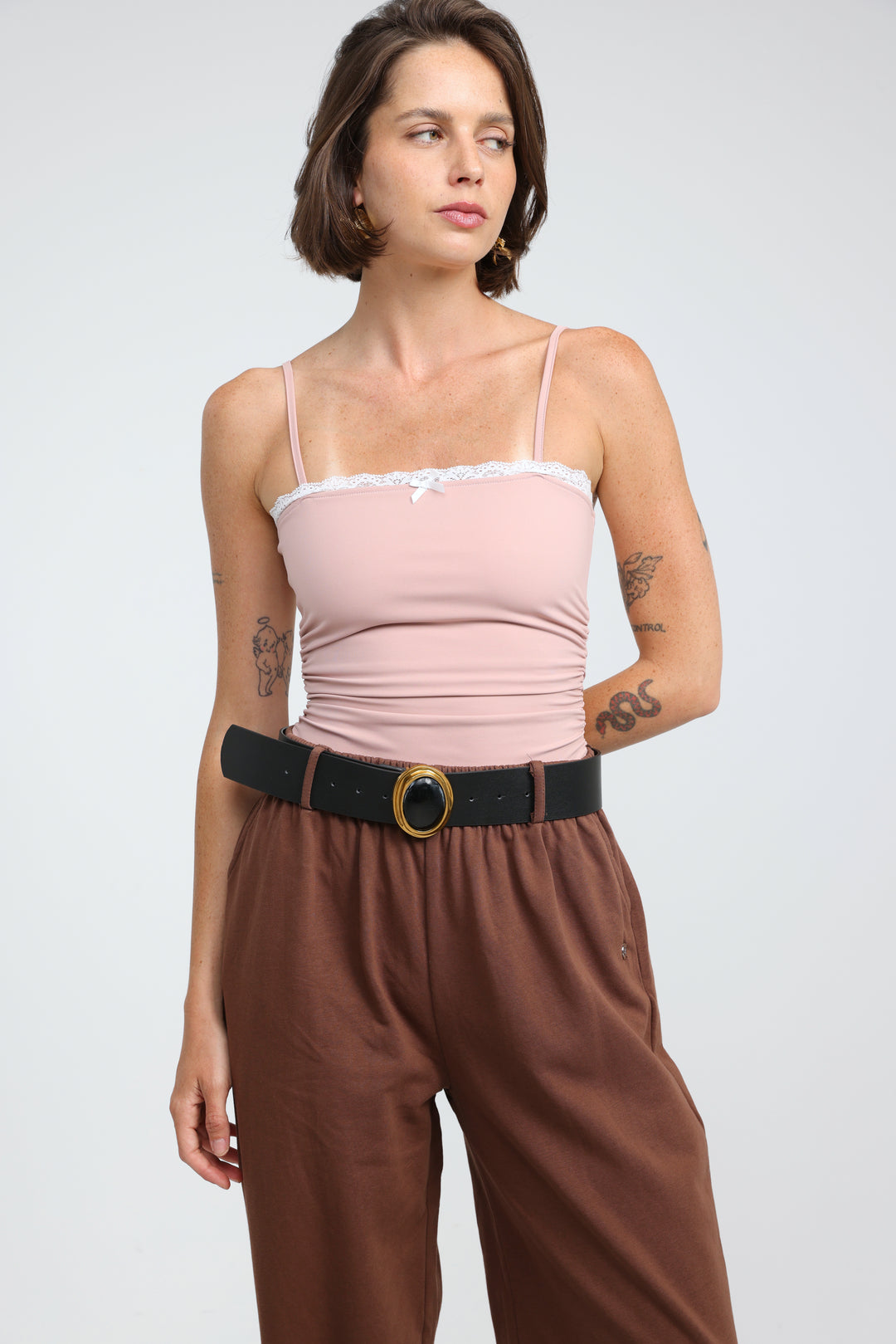 Black Oval Belt