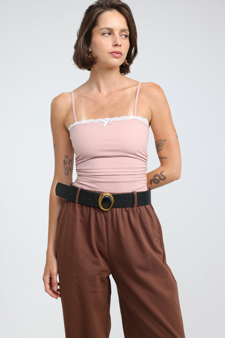 Black Oval Belt