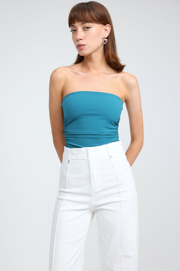 BubbleBliss Teal Bodysuit