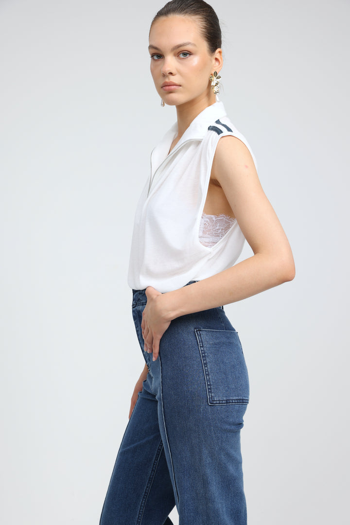 SweetPop White Bodysuit