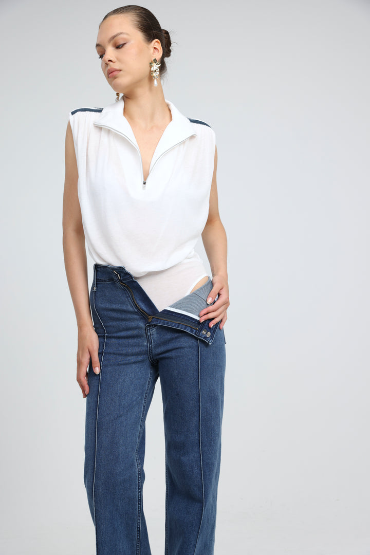 SweetPop White Bodysuit