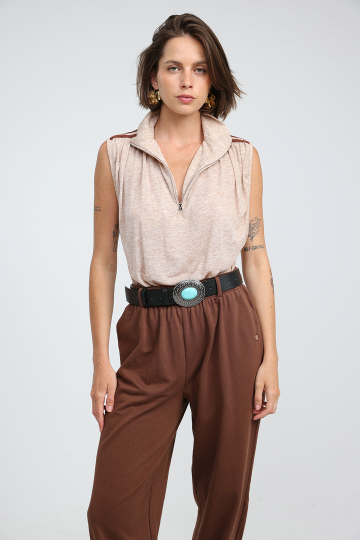 SweetPop Beige Bodysuit