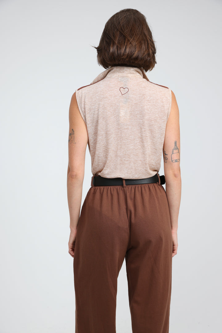 SweetPop Beige Bodysuit