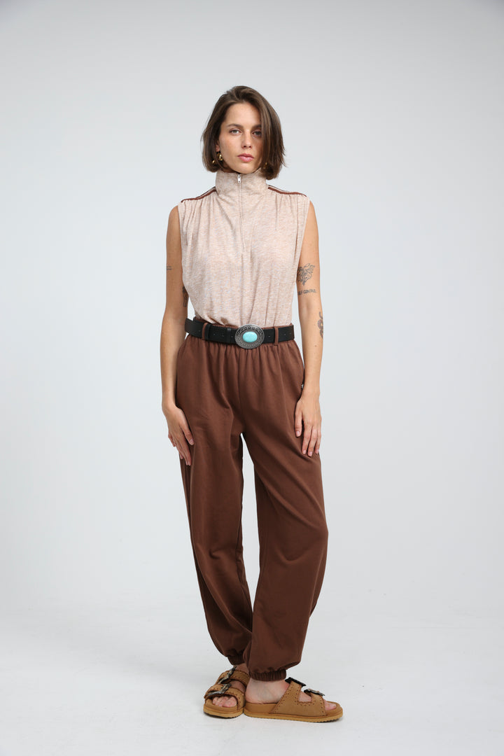 SweetPop Beige Bodysuit