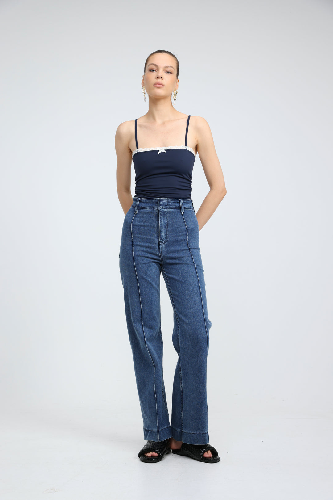 SugarRush Navy Bodysuit