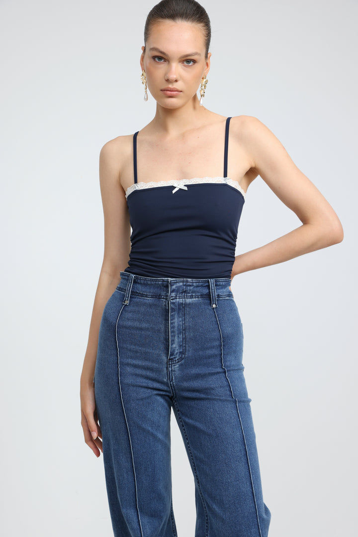SugarRush Navy Bodysuit