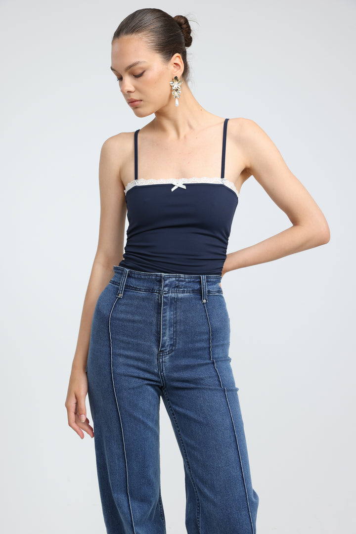 SugarRush Navy Bodysuit