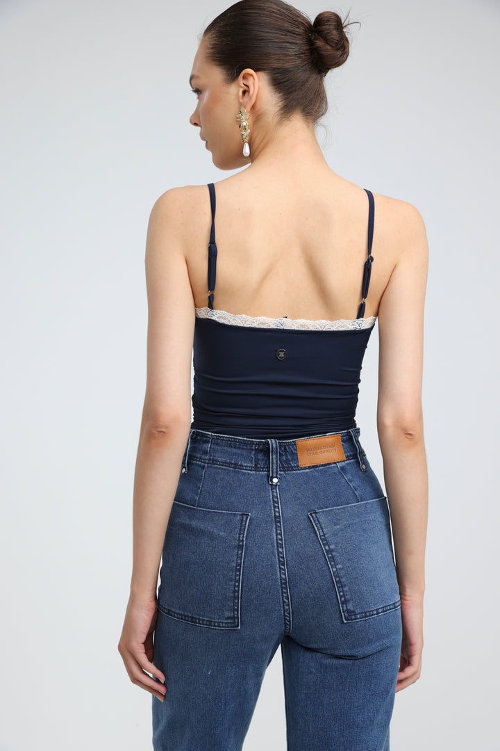 SugarRush Navy Bodysuit