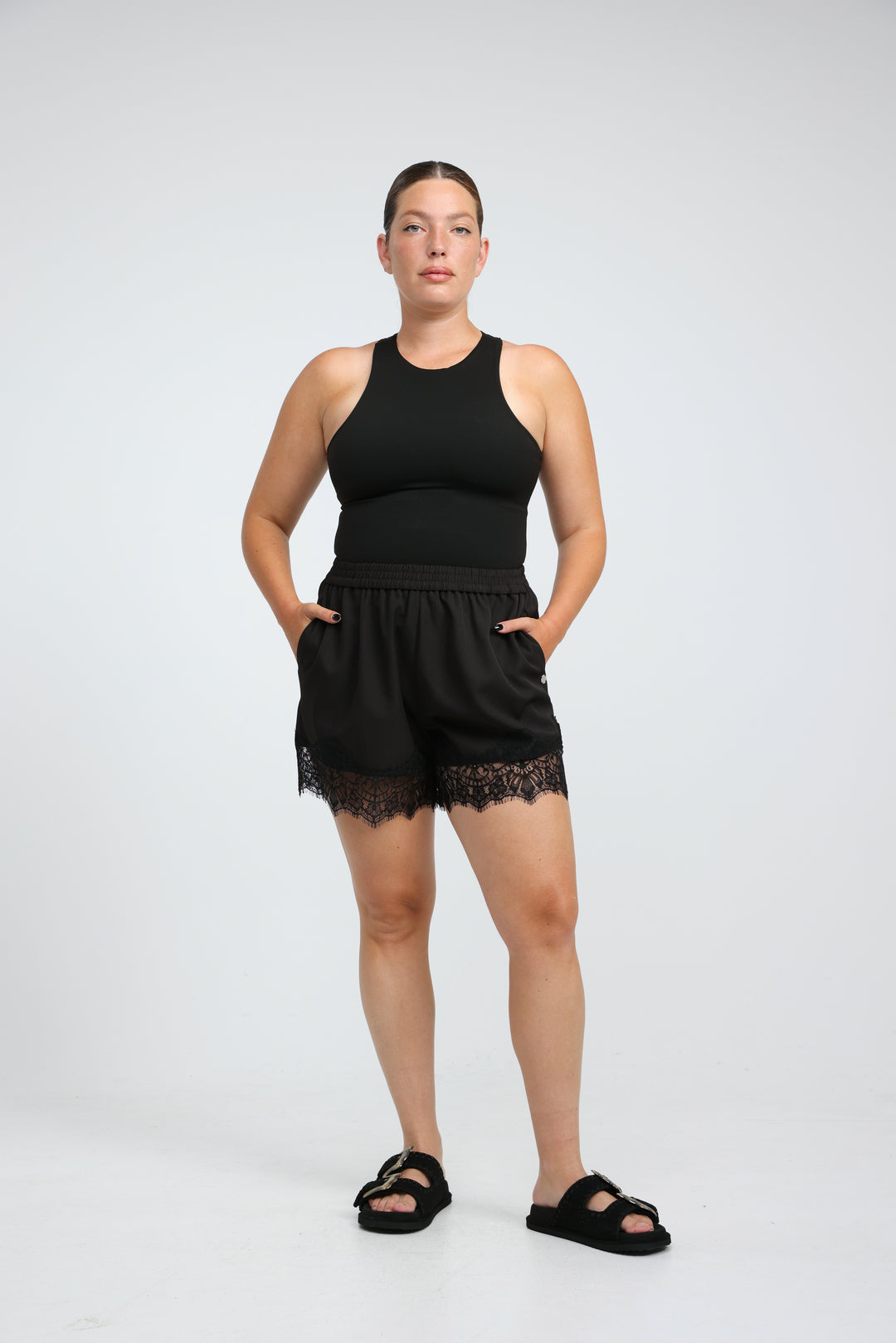 CandyCloud Black Bodysuit