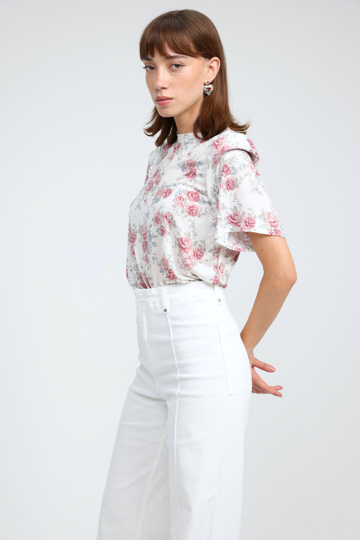 CaramelKiss Floral T-Shirt