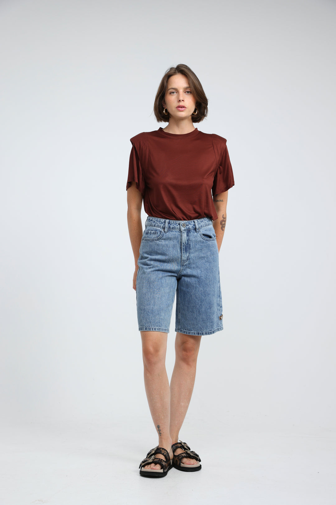 Star 312 Light Blue Bermuda Denim