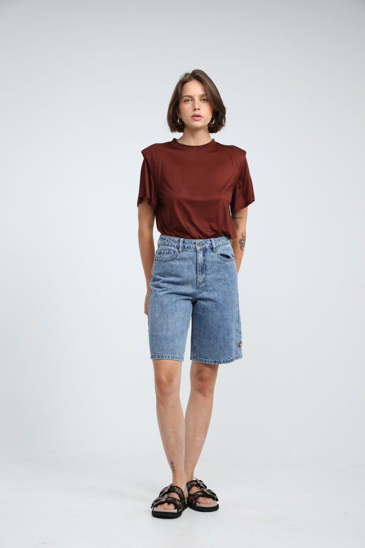 Star 312 Light Blue Bermuda Denim