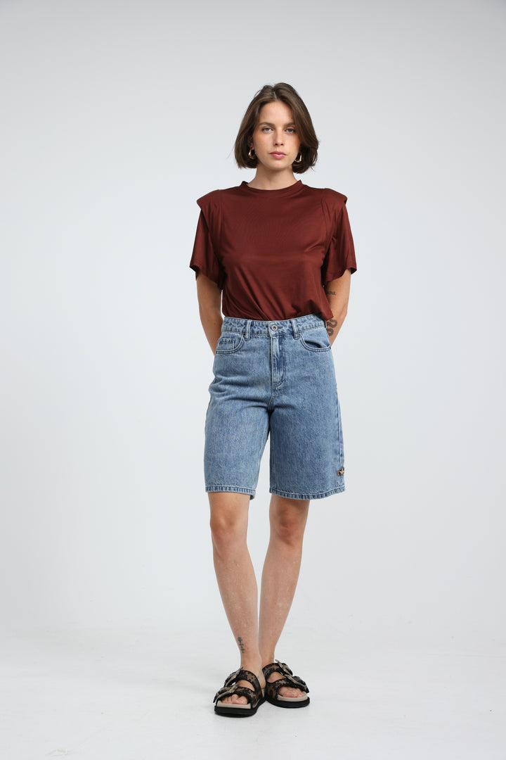 Star 312 Light Blue Bermuda Denim