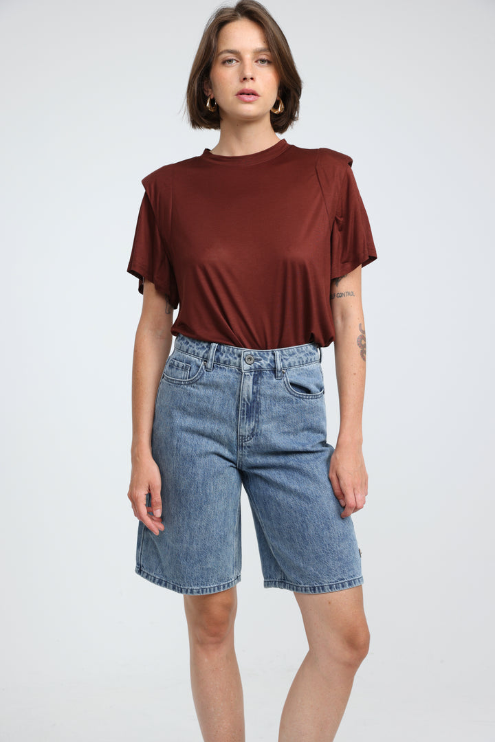 Star 312 Light Blue Bermuda Denim