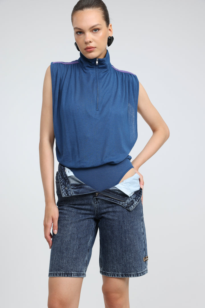 SweetPop Blue Bodysuit
