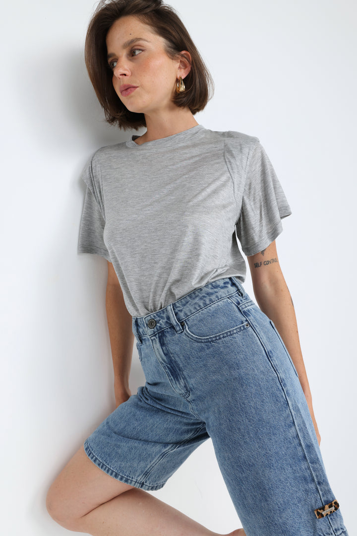 CaramelKiss Grey T-Shirt