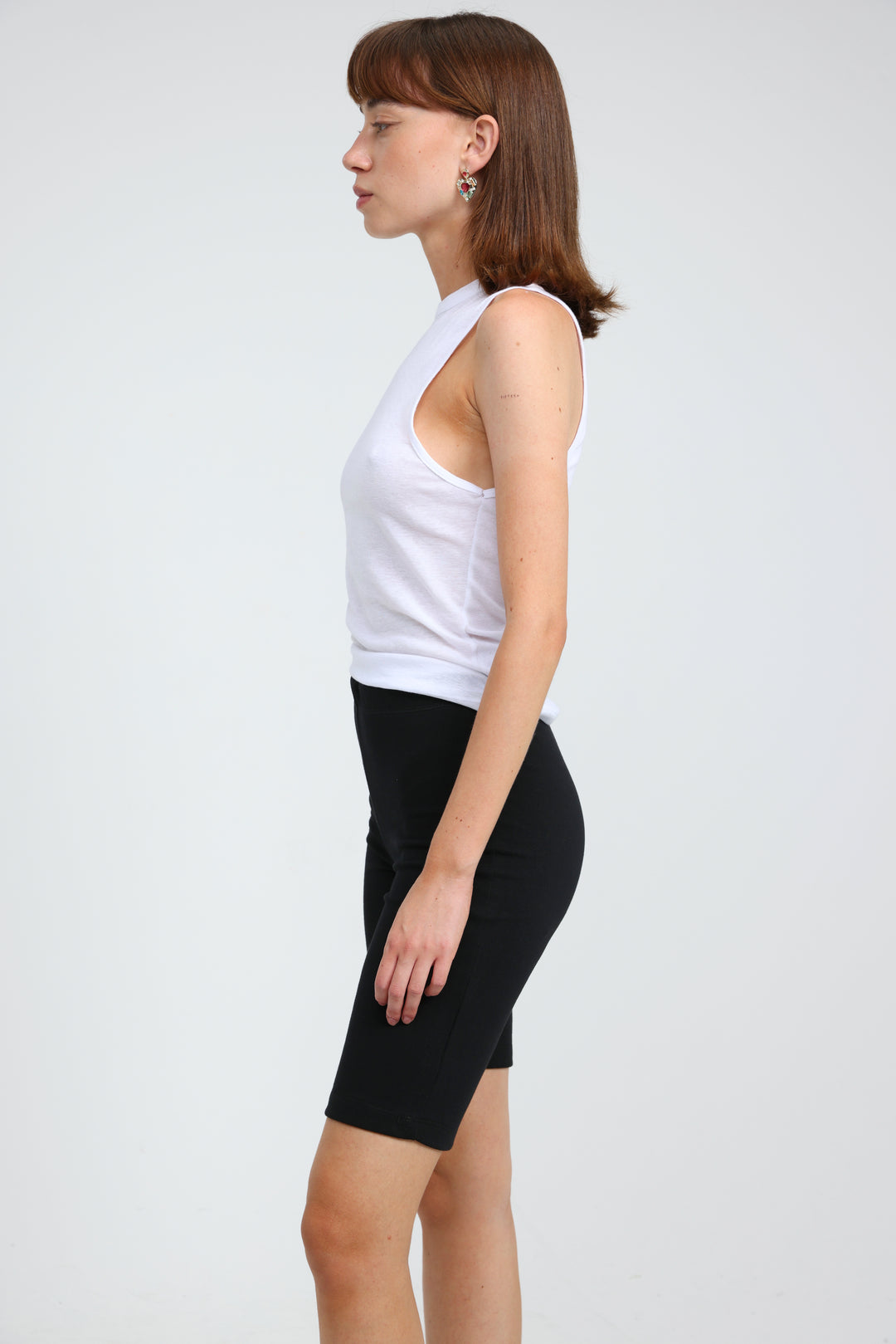 Clean39 Black Biker Shorts