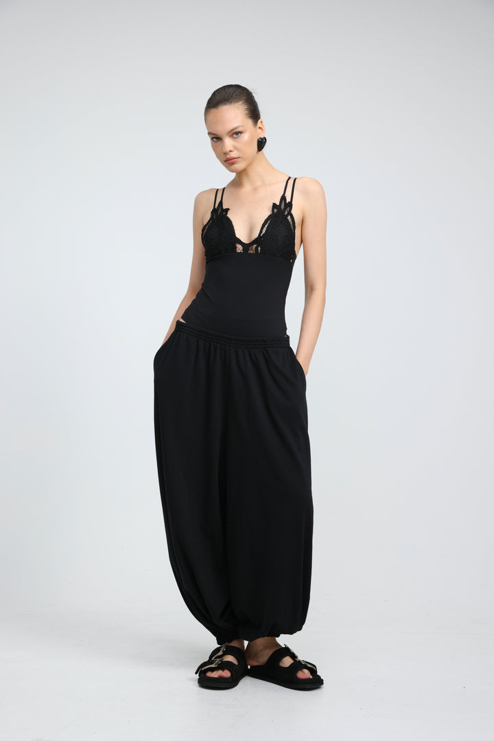 Smoothie Black Bodysuit
