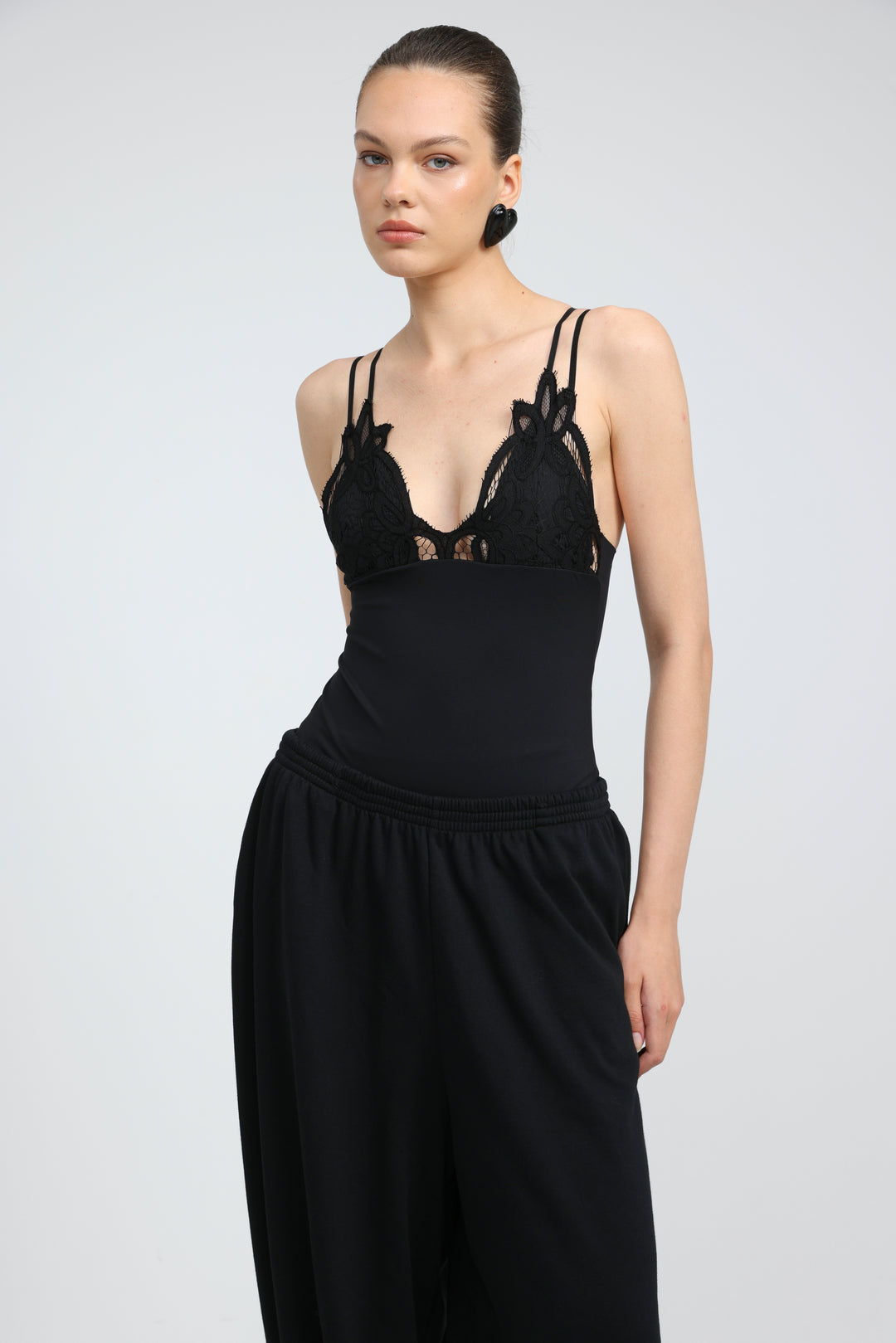 Smoothie Black Bodysuit