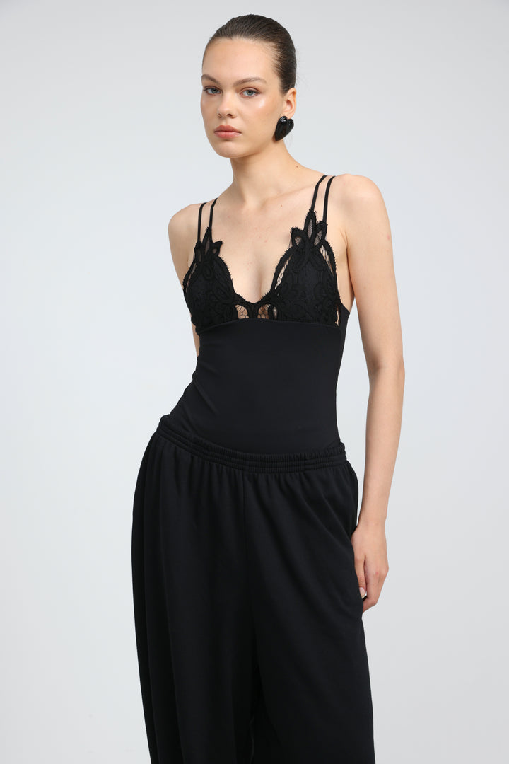 Smoothie Black Bodysuit