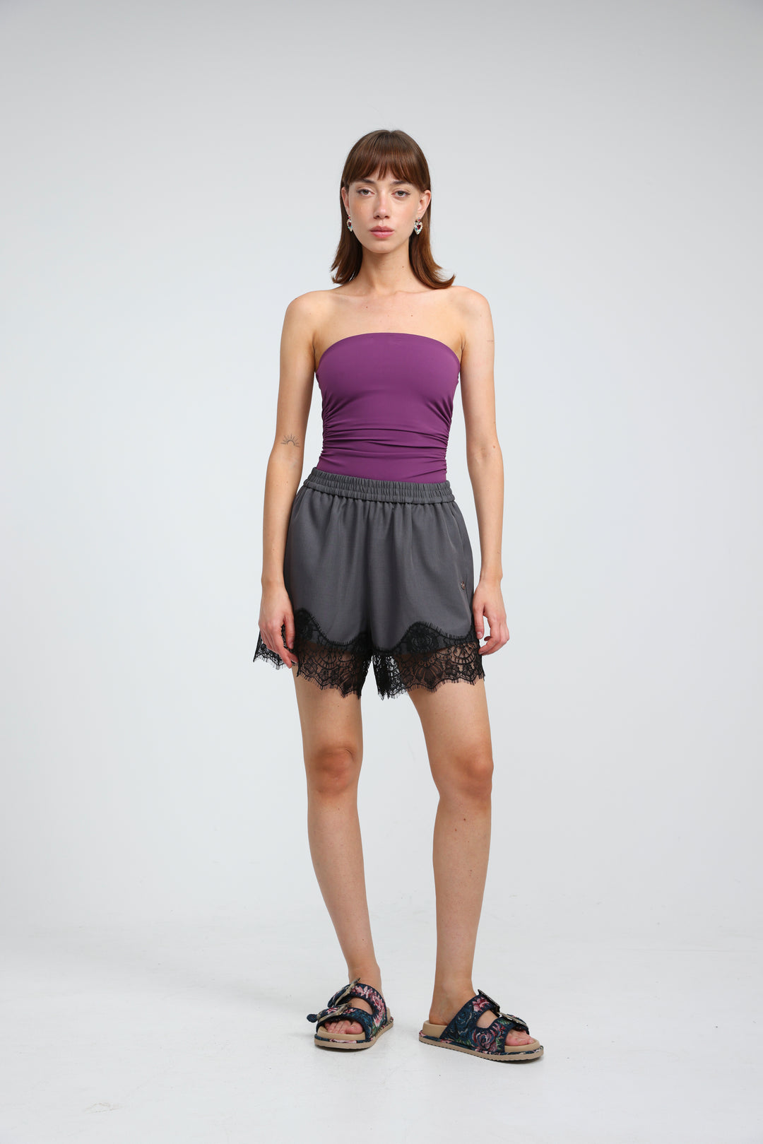 BubbleBliss Purple Bodysuit