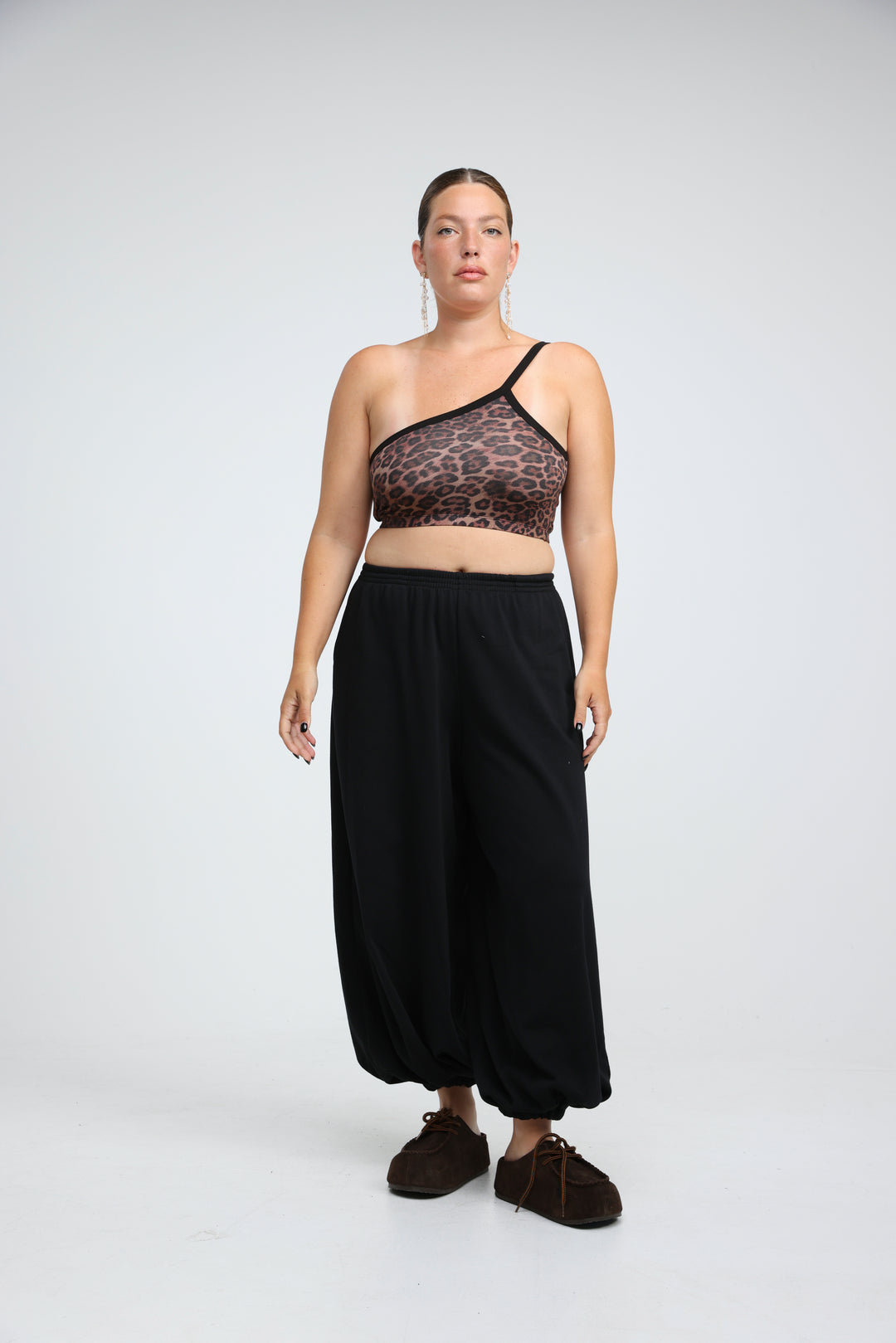 White One Shoulder Bralette