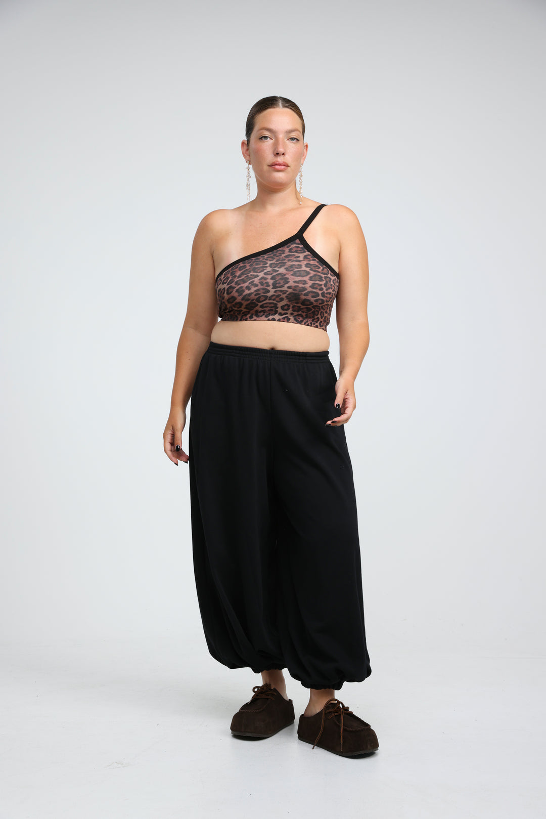 White One Shoulder Bralette