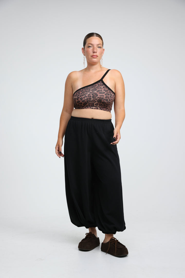 White One Shoulder Bralette