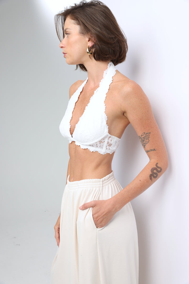 Tea White Bralette