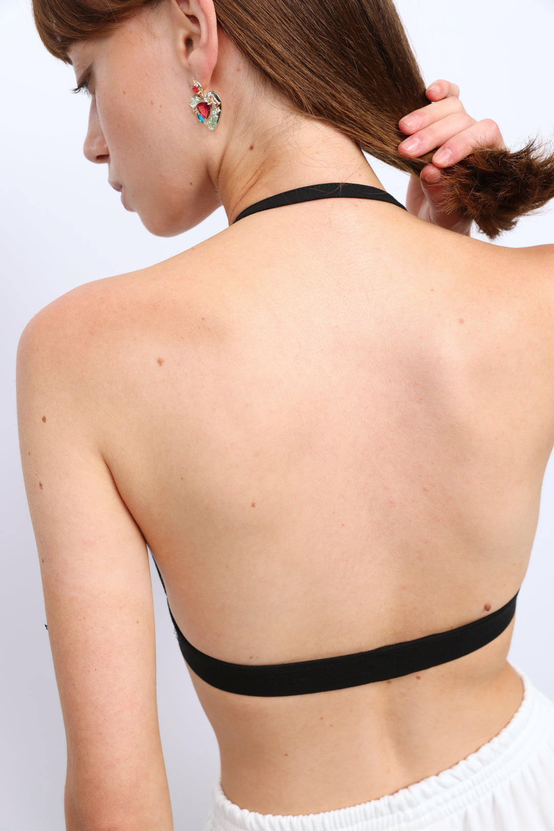 Black Halter Bralette