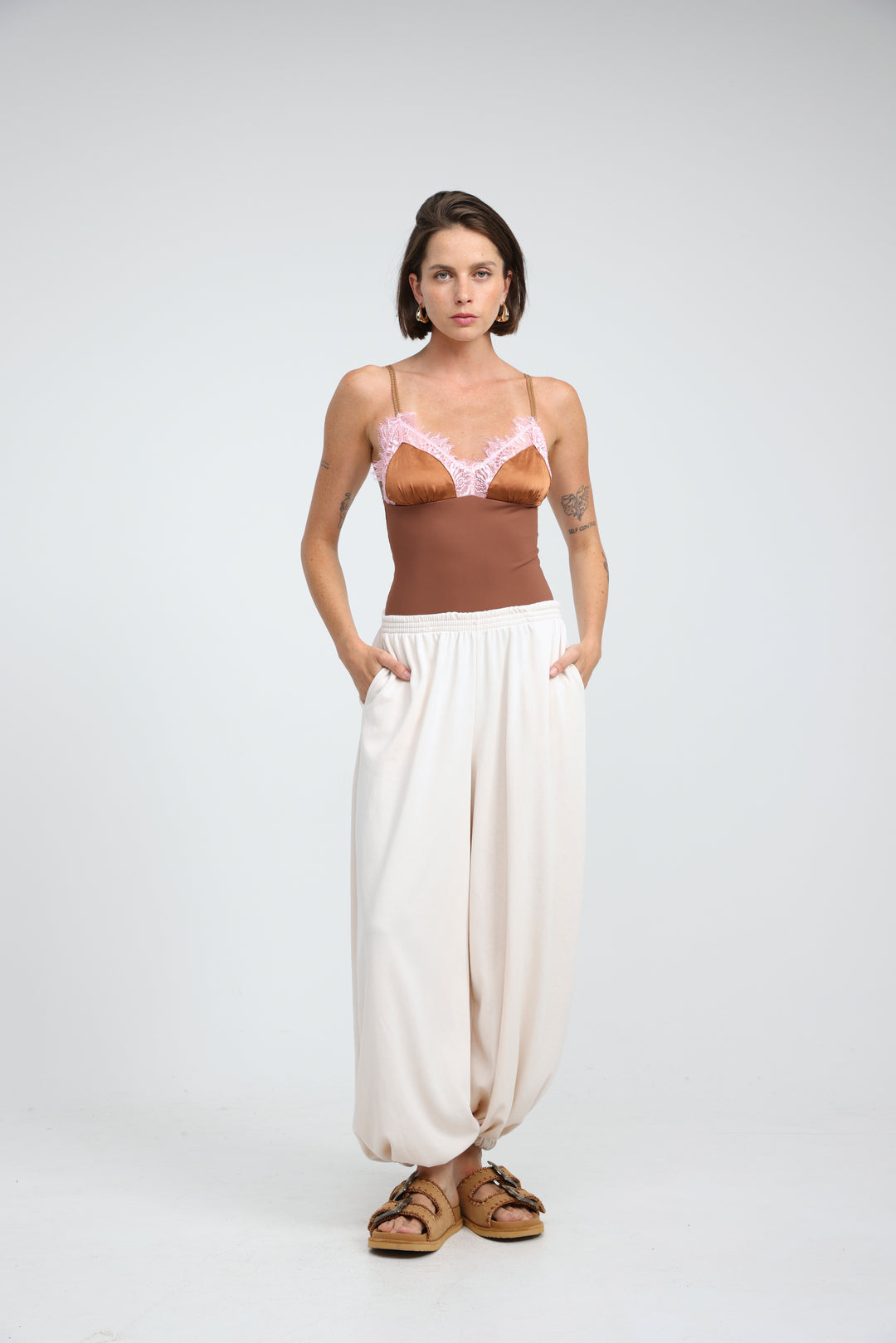 Juice Brown Bodysuit