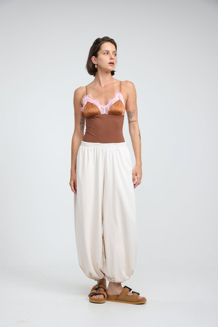 Juice Brown Bodysuit