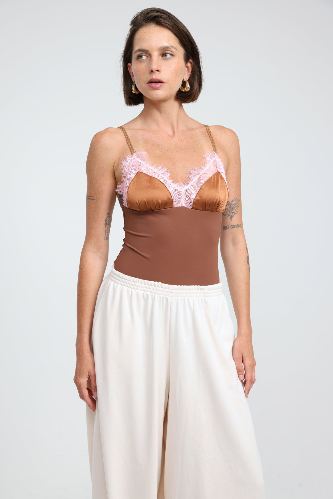 Juice Brown Bodysuit