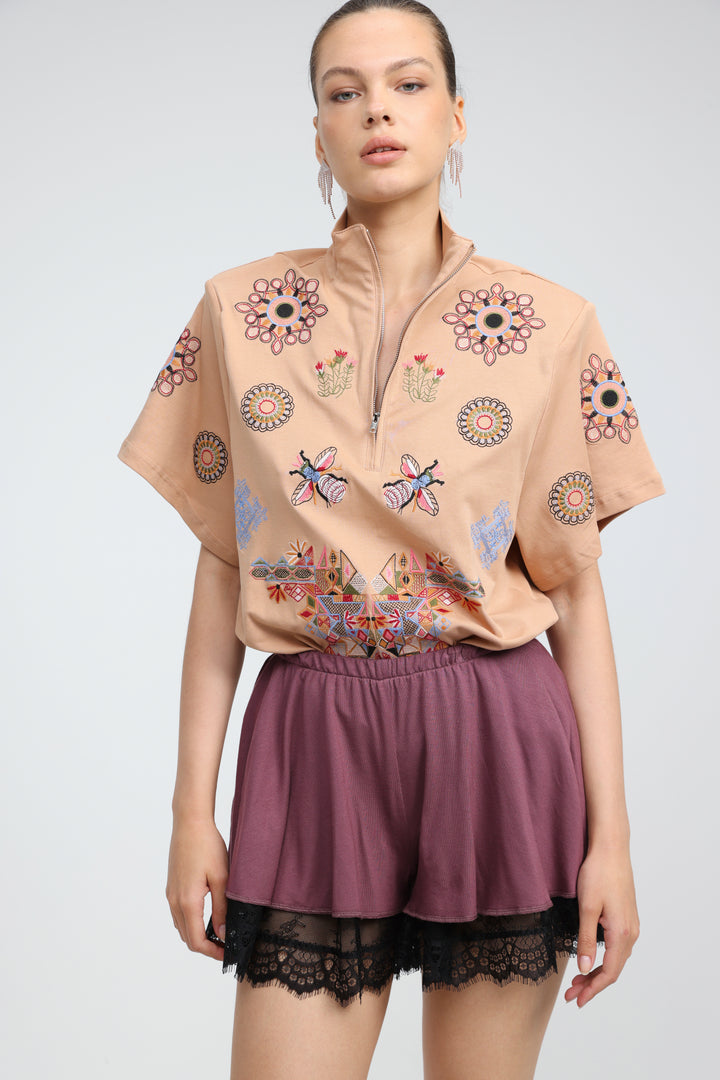 Devotion Peach Polo