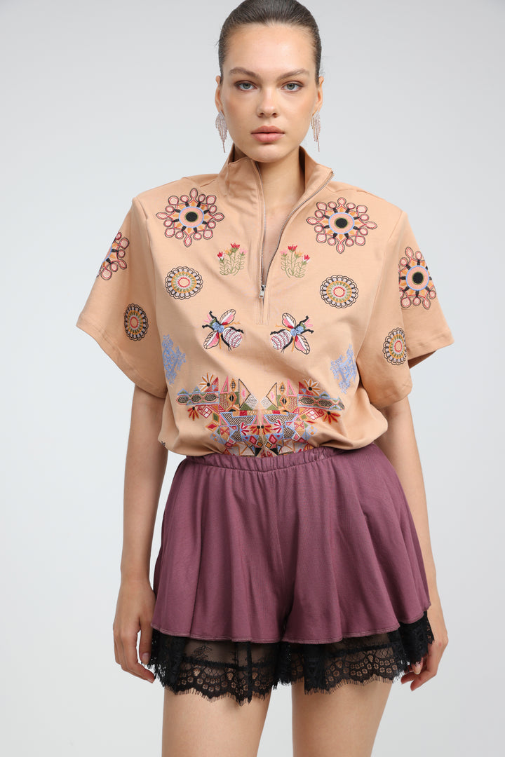 Devotion Peach Polo