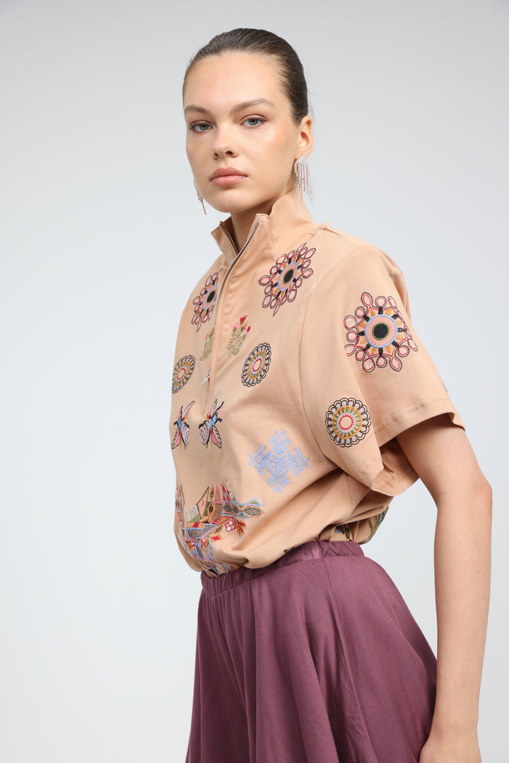 Devotion Peach Polo
