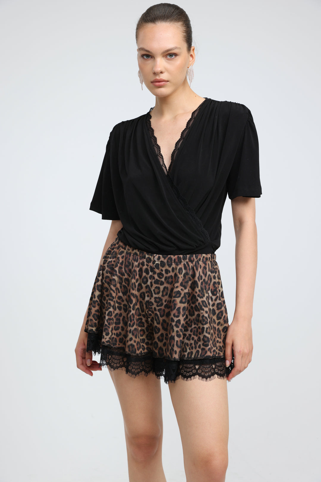 Allure Leopard Shorts