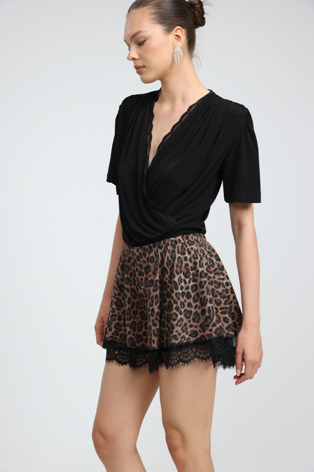 Allure Leopard Shorts