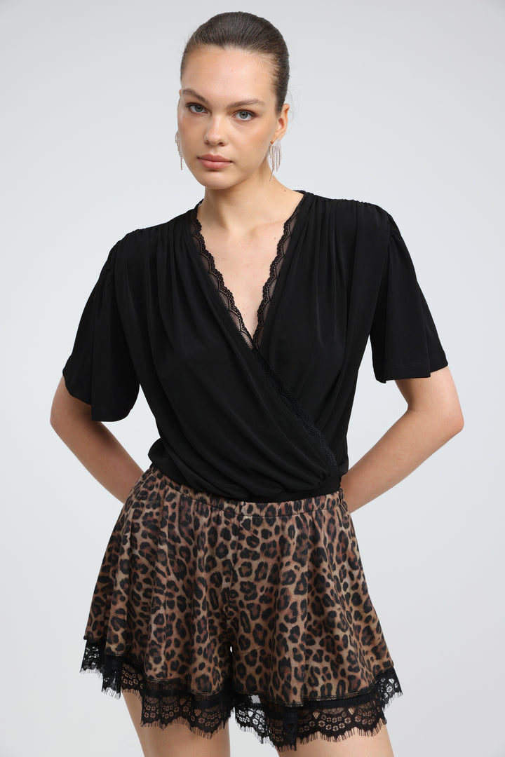 Flash Black Bodysuit