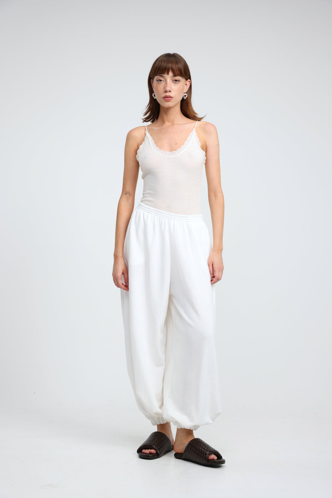 Soft Rib Cream Bodysuit