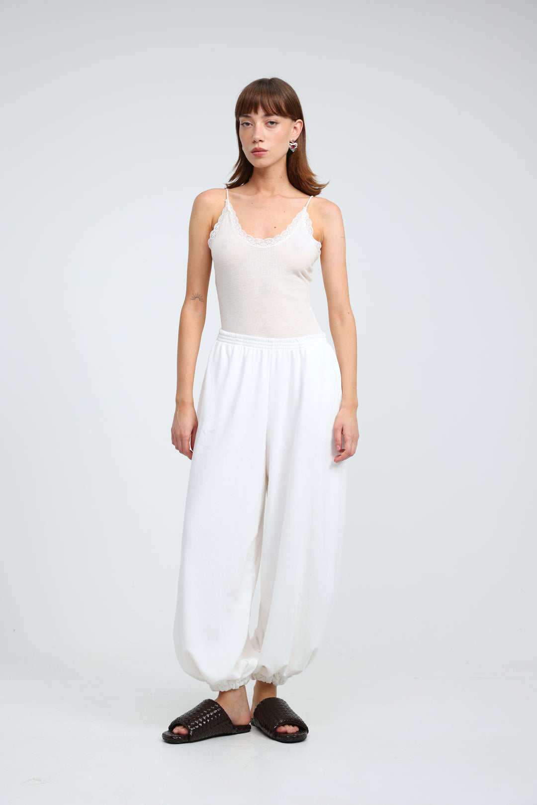 Soft Rib Cream Bodysuit