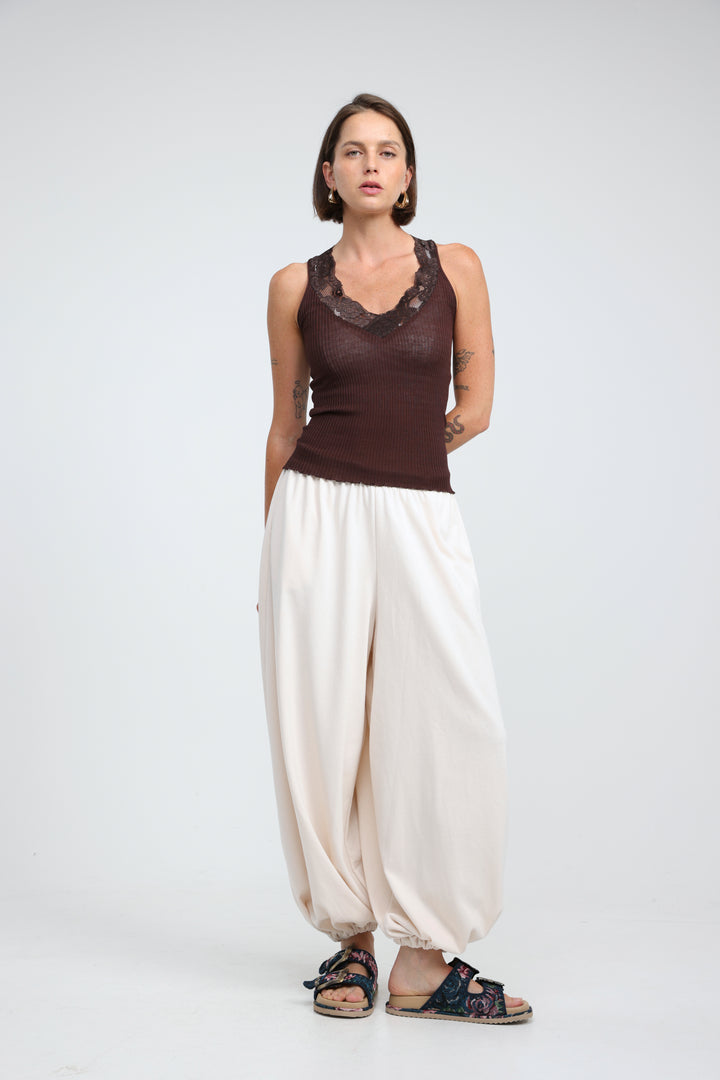 Sweetheart Brown Tank