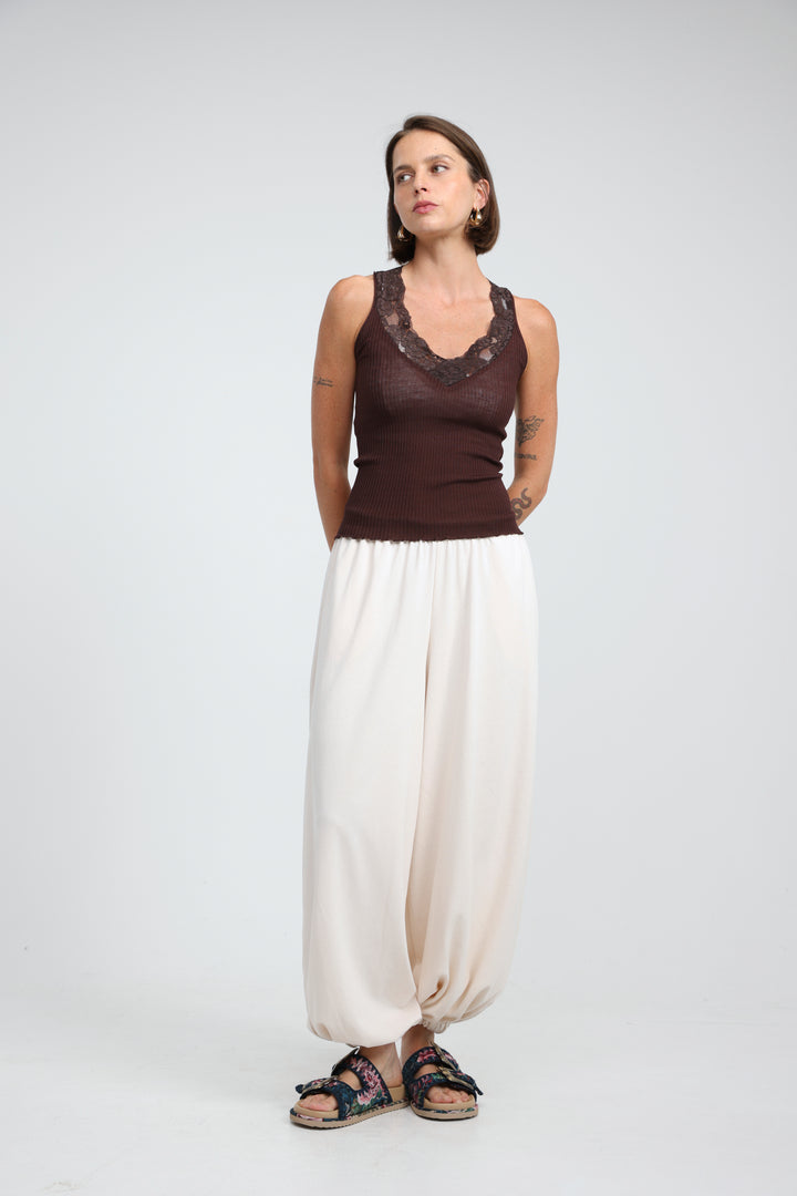 Sweetheart Brown Tank