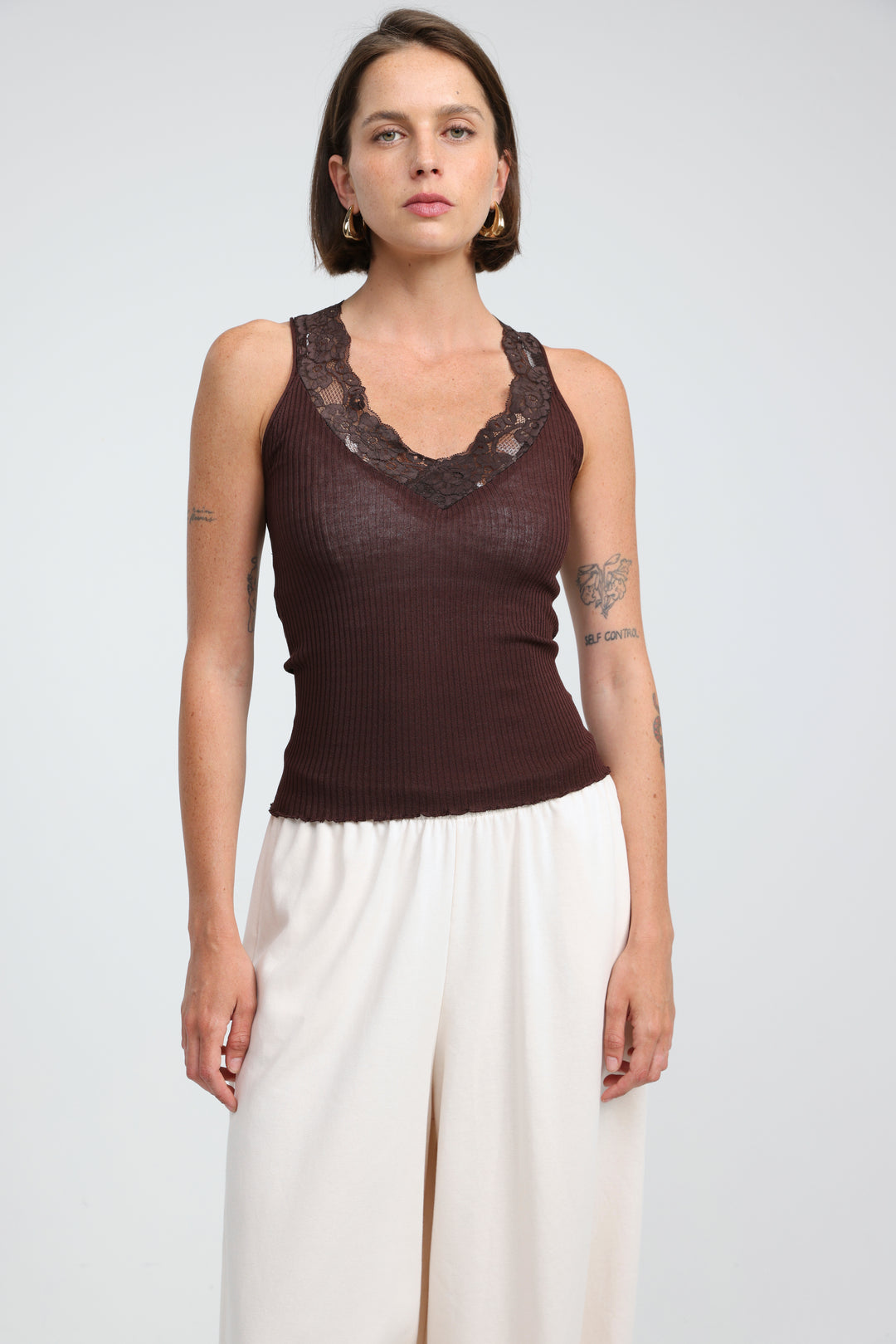 Sweetheart Brown Tank