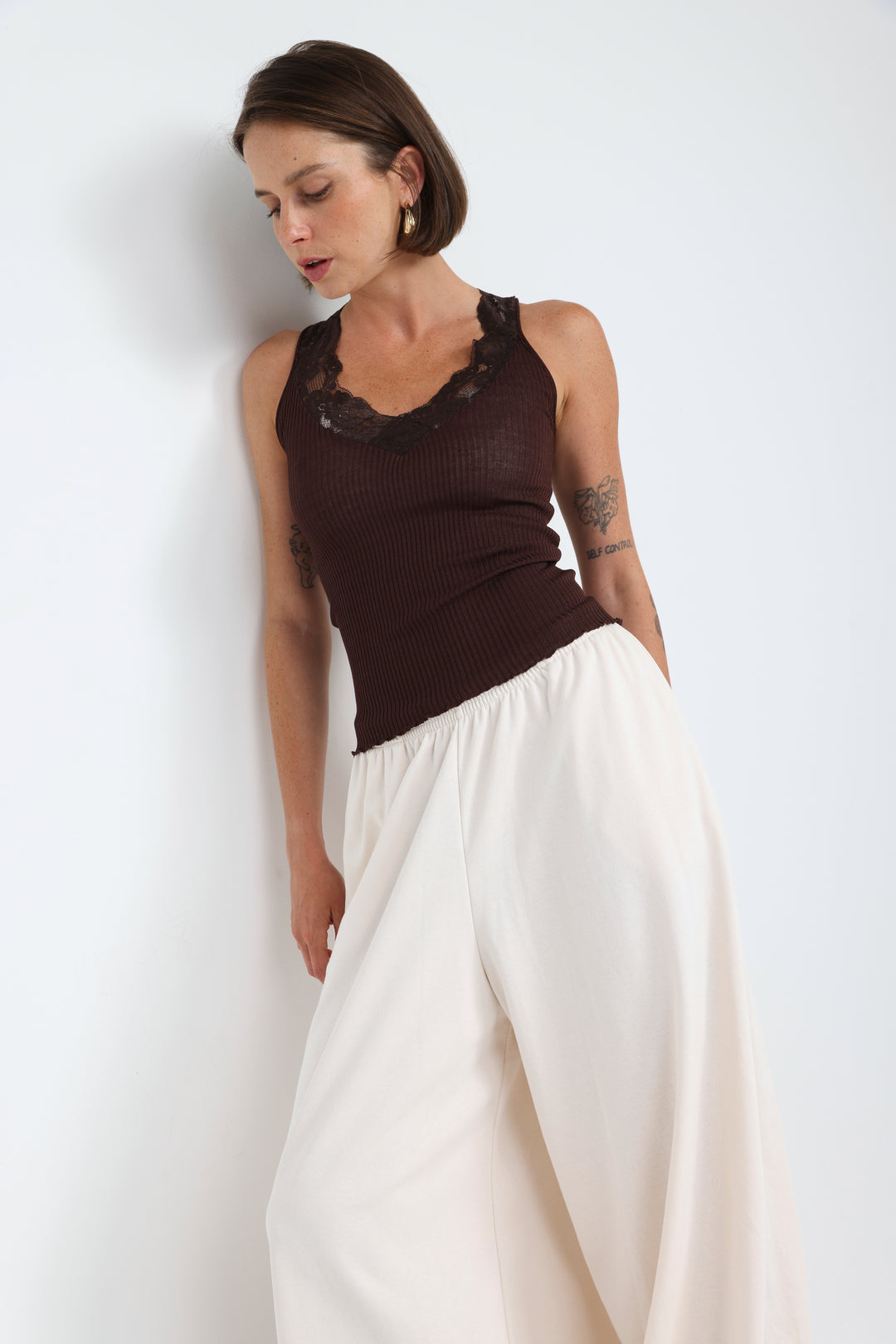 Sweetheart Brown Tank