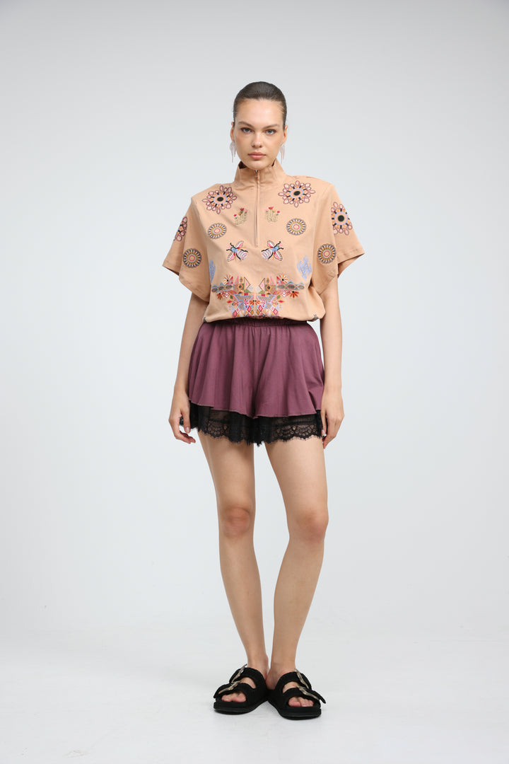 Devotion Peach Polo