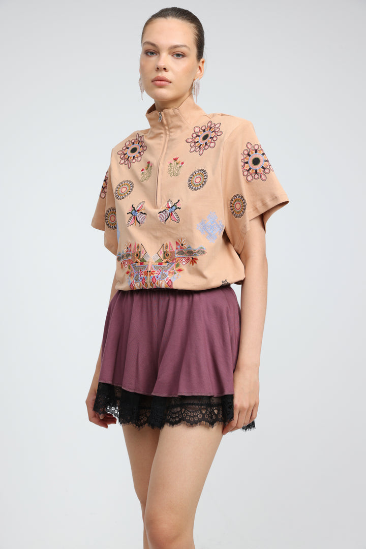 Devotion Peach Polo