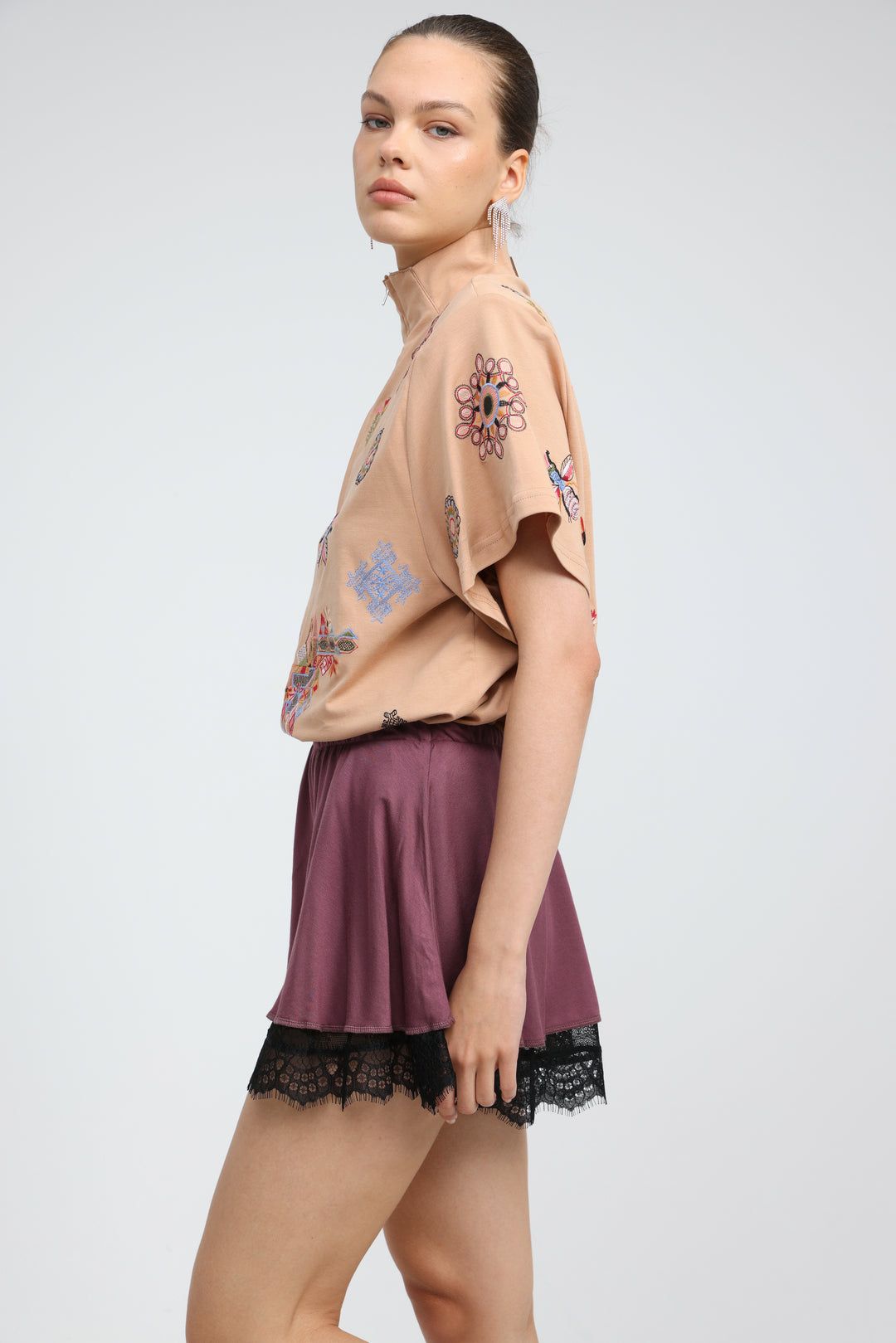Allure Wine Shorts