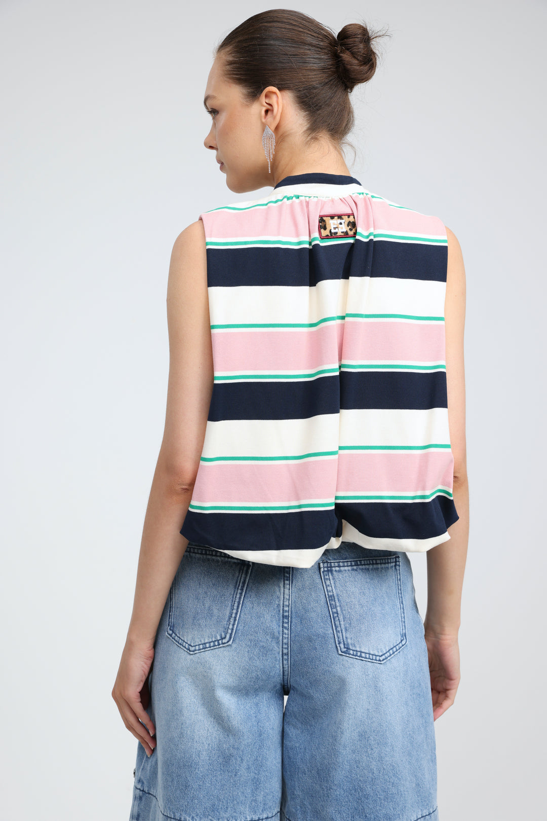 Cherish Pink Striped Tank