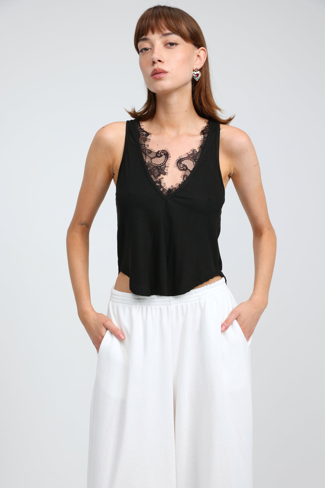 Femme Black Tank